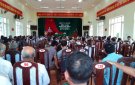 Đảng bộ xã tổ chức hội nghị sơ kết công tác Đảng 6 tháng đầu năm 2022; Phương hướng, nhiệm vụ, giải pháp thực hiện 6 tháng cuối năm 2022